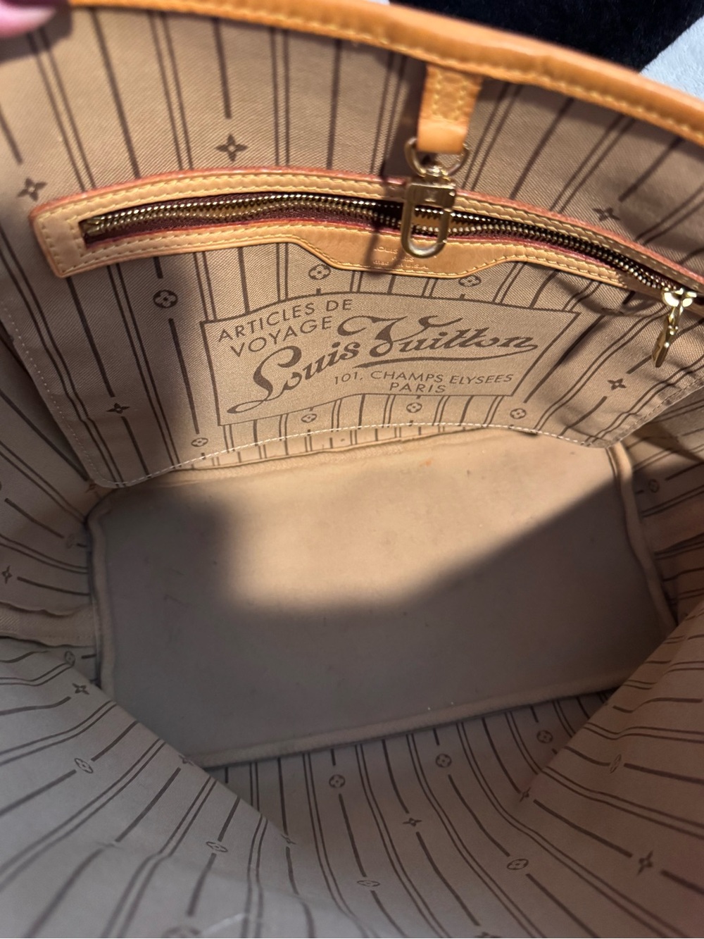 Authentic Louis Vuitton Monogram Canvas Neverfull MM - Picture 16 of 16